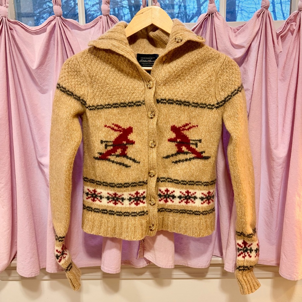 Eddie Bauer Ski Pattern Women's Sweater